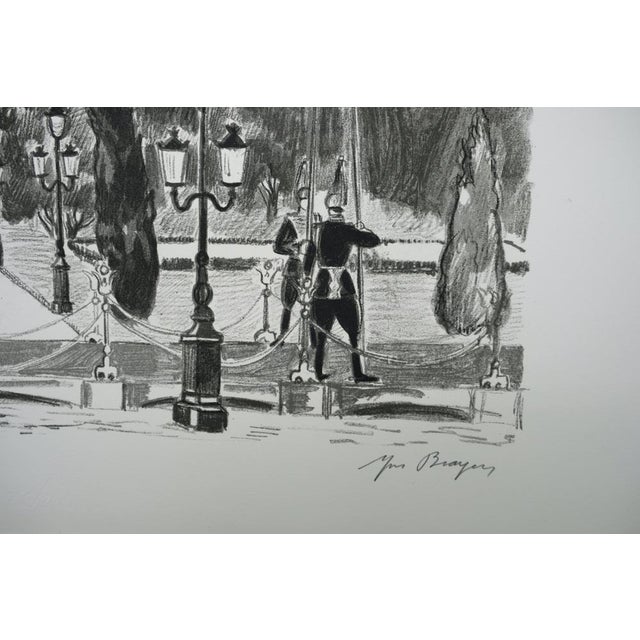 Yves Brayer, L'entrée du Palais du Golestan, Lithograph For Sale - Image 7 of 8