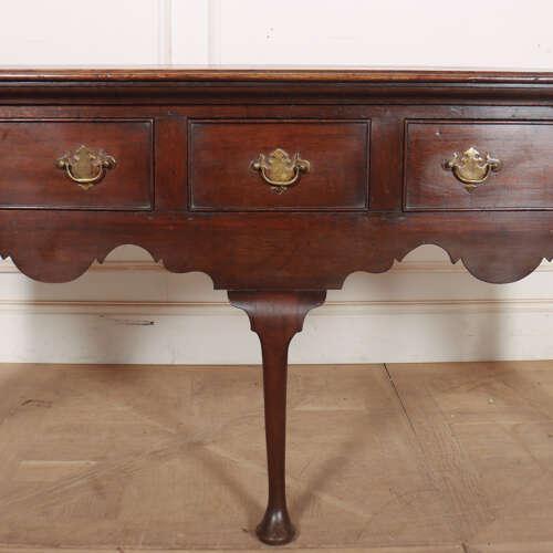 18th Century English Oak Dresser Base For Sale - Image 5 of 14