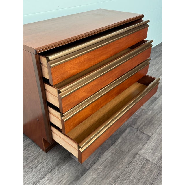 Wood Vintage Italian Chest of Drawers, 1970s For Sale - Image 7 of 18