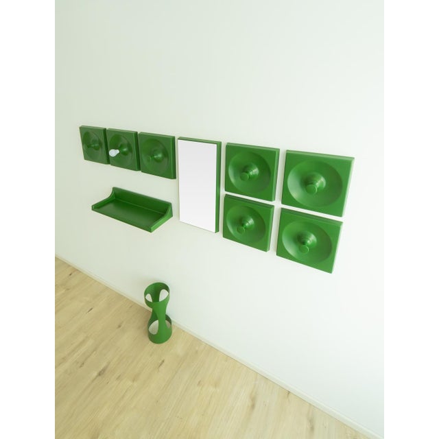 Quadro Wall Wardrobe Set by Jürgen Lange for Schönbuch, Set of 10 For Sale - Image 4 of 11