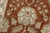 1990s Ziegler 1990's Rust/Ivory Wool Runner Rug- 2'8'' X 8'10'' For Sale - Image 5 of 10
