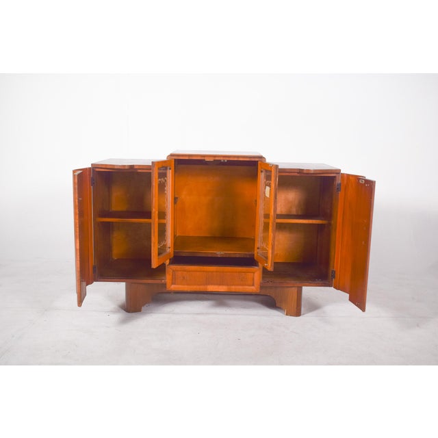European Art Deco Sideboard with Bar, 1920s For Sale - Image 3 of 16