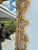 1920s Circa 1920–1940 Chinoiserie Carved Wood Gilt Mirror For Sale - Image 5 of 10
