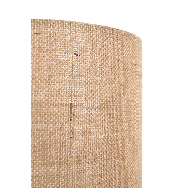 Danish Model 1040 Table Lamp in Ceramic with Jute Lampshade from Søholm, 1960s For Sale - Image 10 of 16