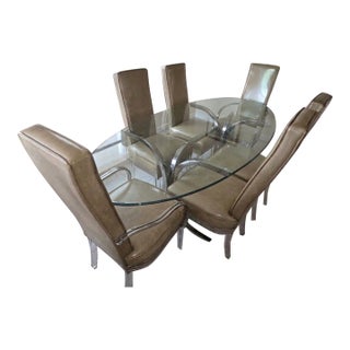 1970s Attributed Charles Hollis Jones Dining Set For Sale