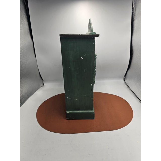 Blue Folk Wooden Kitchen Cabinet, 1960s For Sale - Image 8 of 10