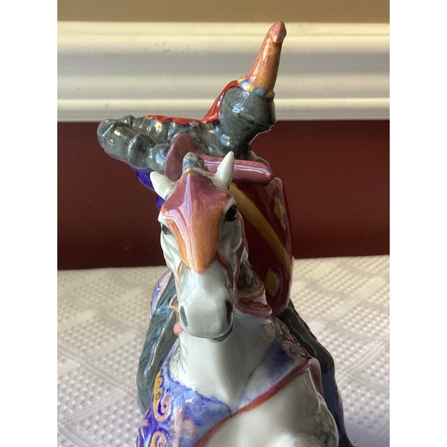 Vintage Royal Doulton “The Broken Lance” Porcelain Figurine #Hn 2041, 1948 For Sale In Washington DC - Image 6 of 9