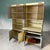 Mid-Century Modern Mid-Century Modern Cream Laminate and Smoked Glass Three-Section Freestanding Wall Unit - 3 Piece Set For Sale - Image 3 of 13
