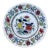 Antique Boch Freres Keramis Plate, 19th Century Chinoiserie Dessert Bread Plate For Sale