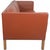 Børge Mogensen 2333 3-seater sofa upholstered in original cognac leather, and with mahogany legs. The sofa is from 1998...
