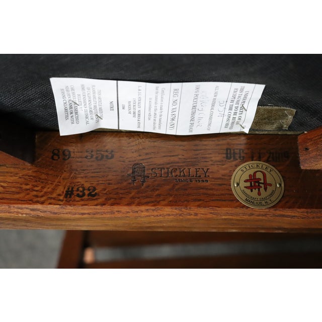 Set of 6 Stickley Harvey Ellis Mission Oak Dining Chairs For Sale - Image 15 of 15