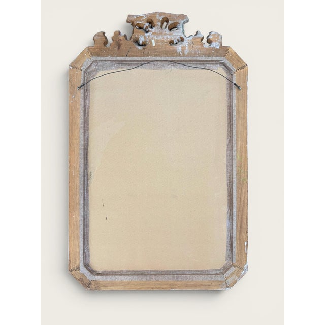 Antique Italian Hand-Carved Rococo Baroque Wall Mirror | Ornate Wood Louis XV Style For Sale - Image 12 of 13