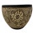 Antique Weller Burntwood Arts & Crafts Floral Pottery Jardiniere, Circa 1910 For Sale