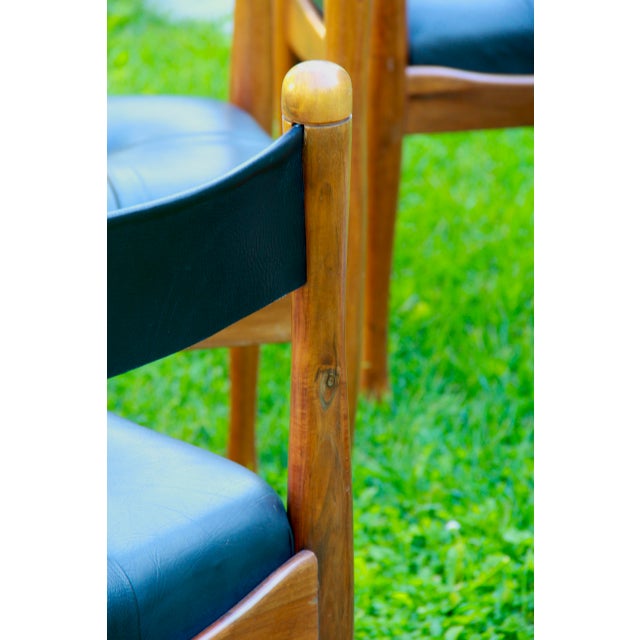 Black 620 Model Dining Chairs by Silvio Coppola for Bernini, Italy, 1976, Set of 4 For Sale - Image 8 of 15