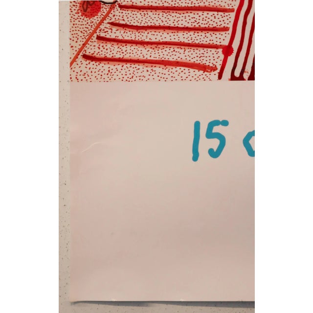 2020 French Exhibition Poster, Ma Normandie - David Hockney at Galerie Lelong & Co. (Paris) For Sale - Image 4 of 4