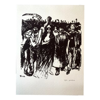 Théophile Steinlen, La Carmagnole, Lithograph For Sale
