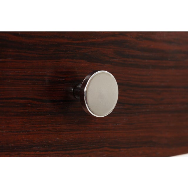 Poul Nørreklit Rosewood and Lucite Executive Desk for Sigurd Hansen, Denmark, 1960s For Sale - Image 10 of 18