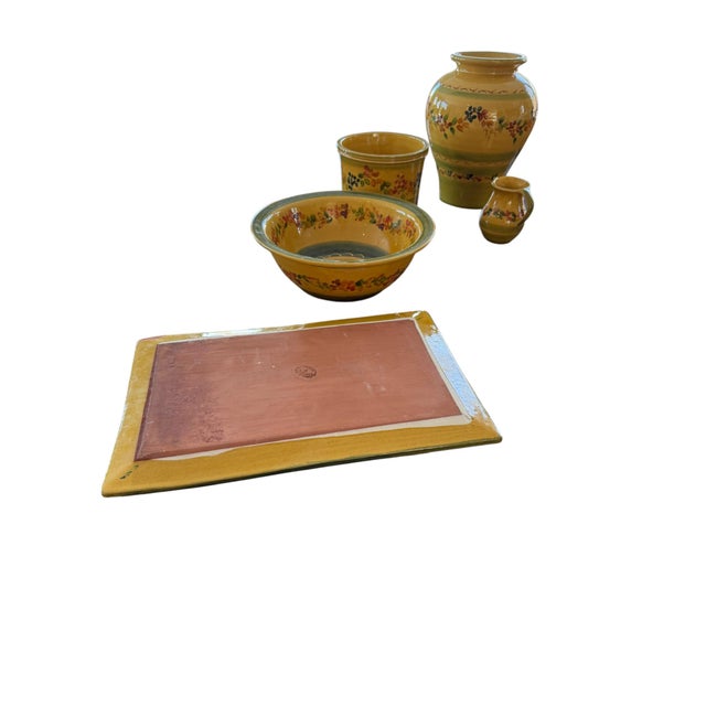 Terre d'Art de France 1980s Collection of Terre French Pottery For Sale - Image 4 of 4