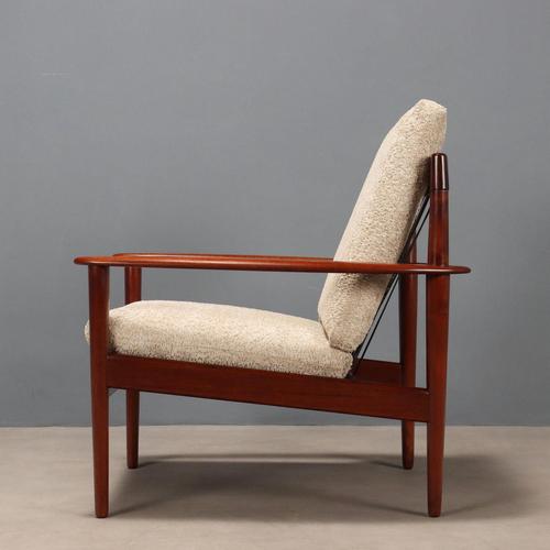 Vintage Lounge Chair in Teak, 1960s For Sale - Image 3 of 11