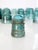Early 20th Century Antique Hemingray No. 12 Aqua Glass Telephone Insulator For Sale - Image 5 of 6
