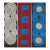 Triptych Australian Aboriginal Paintings Tingari Ronnie Tjampitjinpa For Sale