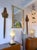 Metal Contemporary Brass and Pink Powder Murano Glass Cup Lamps - Pair For Sale - Image 7 of 12