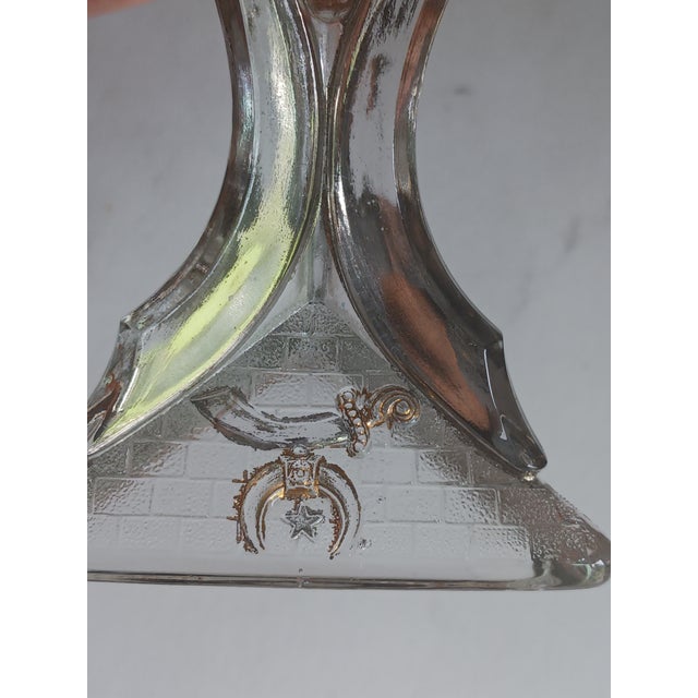 American 1900s Masonic Shriners Cordial Glasses - Set of 4 For Sale - Image 3 of 7