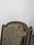Louis XVI Style Cream Lacquered and Upholstered Cabriolet Salon Set with Gilded Highlights, Set of 6 For Sale - Image 3 of 18