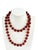 Metal Vintage Carnelian Stone and Gold Beads Necklace 15" H For Sale - Image 7 of 8