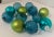 Purchased in a Miami Beach Mansion Estate Sale this Set of 12 Christmas Decoration assortment balls. Most of them are...