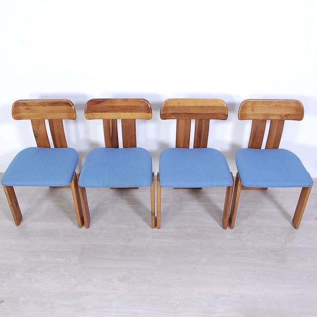 Marengo Chairs by Tarcisio Colzani for Mobilgirgi, 1970s, Set of 4 For Sale - Image 6 of 14