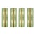 Rectangular Murano Glass Wall Sconces with Chrome Finish by Simoeng for Simoeng, Set of 4 For Sale - Image 11 of 11