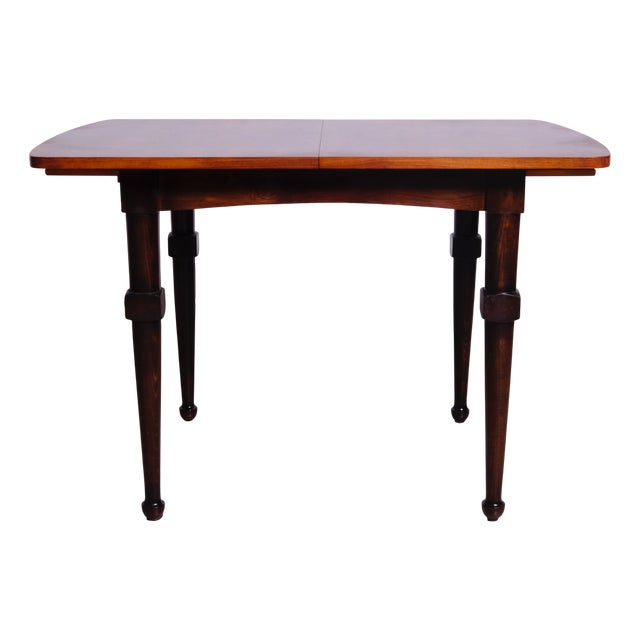 Vintage Extendable Italian Rosewood Table, 1960s For Sale