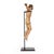 A CARVED AND POLYCHROMED WOOD CORPUS CHRISTI Probably Spain, late 18th or early 19th century 18 1/4" H (height includes...