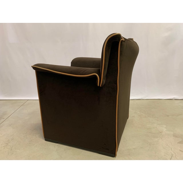 Afra & Tobia Scarpa Lauriana Chair by Afra and Tobia Scarpa for B&B Italia, 1970s For Sale - Image 4 of 15