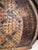 Vintage Boho Chic Woven Bamboo and Mixed Wood Domed Keeper Box Trunk For Sale - Image 10 of 12
