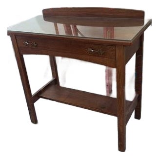 Vintage Charles P. Limbert Arts & Crafts Writing Desk – Antique Mission Oak For Sale