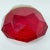 1950s Italian Faceted Red Murano Glass Ashtray by Flavio Poli, 1950s For Sale - Image 5 of 8