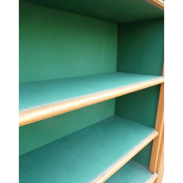 Open Bookcase in Covered Wood, 1950s For Sale - Image 3 of 11
