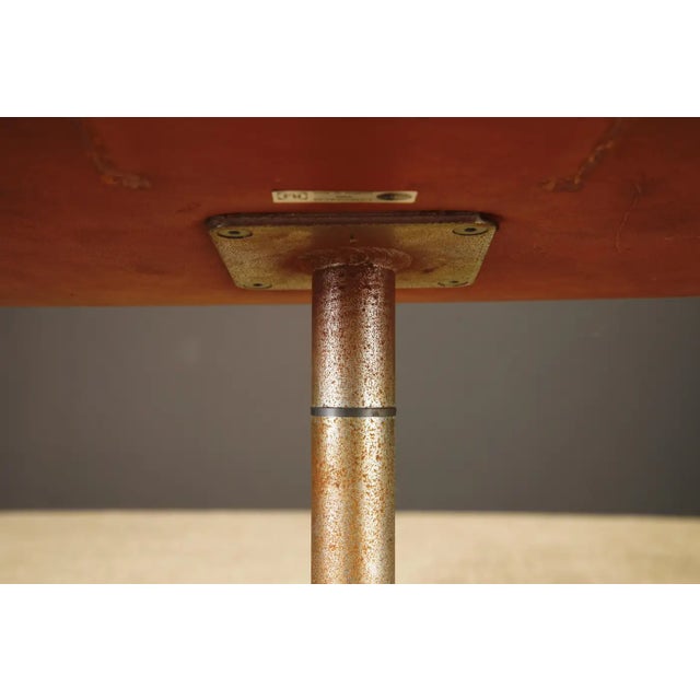 'Oxford' Highback Swivel Chair by Arne Jacobsen for Fritz Hansen, 1968, Signed For Sale - Image 16 of 18