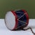 Navy Blue 1930s Petite Drum Lamp by Lurelle Guild for Chase Brass & Copper Co. For Sale - Image 8 of 11