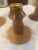 Vintage 1960s Hand Turned Wood Candlestick Holders - Set of 4 For Sale - Image 4 of 11