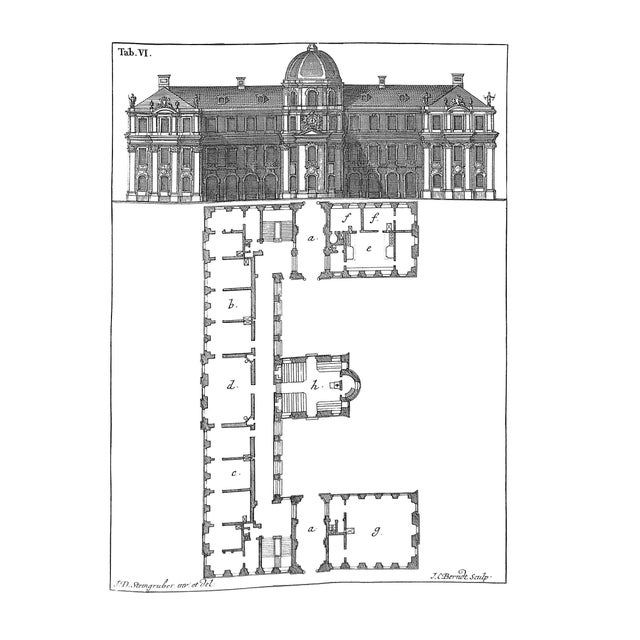 "Architectural Alphabet" 1975 Steingruber, Johann David For Sale - Image 10 of 11
