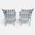Brown Jordan Mid 20th Century Brown Jordan Florentine Three-Piece Patio Set in Speckled Charcoal Finish, 3 Pieces For Sale - Image 4 of 8