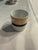 Late 20th Century MCS Bavaria “Tiger Yedi” Porcelain Demitasse Espresso Cup & Saucer Set of 6 – Gold, Black & White For Sale - Image 4 of 6