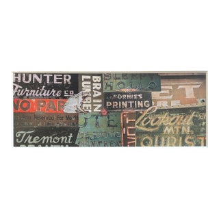 2007 Valerie Fleming Chattanooga Neon Sign Photographic Collage For Sale