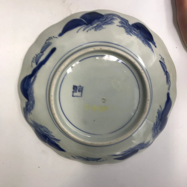 Early 19th Century 19th Century Japanese Arita Ko-Imari Bowl with Qianlong Ken Mark For Sale - Image 5 of 12
