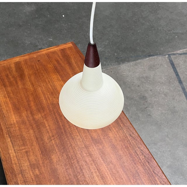 Mid-Century Modern Pendant Lamp by Yasha Heifetz for Rotaflex Heifetz, 1960s For Sale - Image 11 of 18