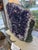 Purple Museum-Scale Uruguayan Amethyst Geode Flower – Aaa Grape Jelly Purple Druzy, 27" For Sale - Image 8 of 11