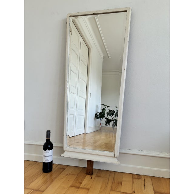 Large Antique European Full-Length Floor Mirror, Early 20th Century For Sale - Image 6 of 11